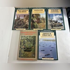 True Canadian Amazing Stories & Military History Books